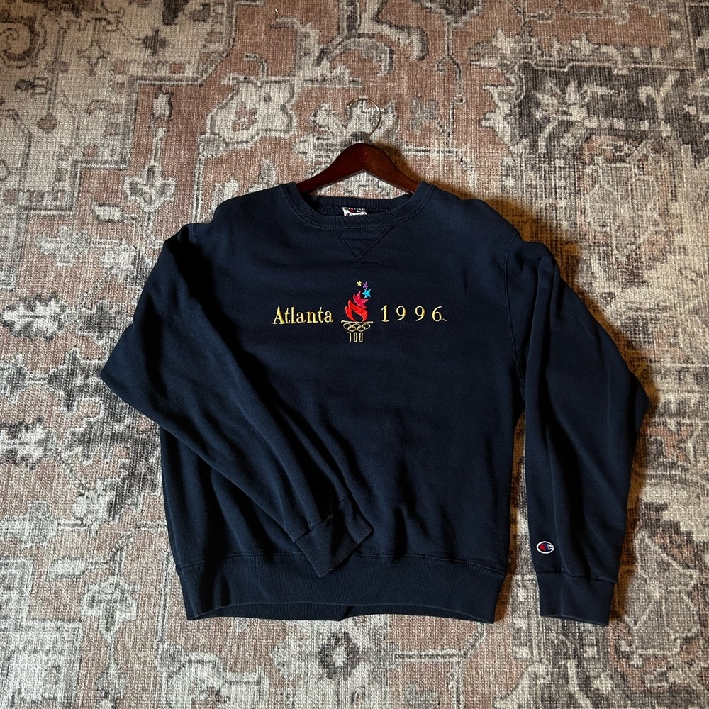 Vintage 1996 Atlanta Olympic Champion Medium Crewneck